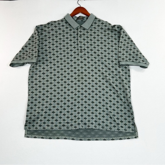 Descente Golf collection men’s short sleeve polo shirt - Picture 10 of 11